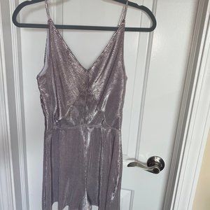 TOPSHOP shimmery romper